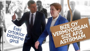 CHP’den İyi Parti’ye veto: 3 büyükşehirde afişlere izin verilmedi!