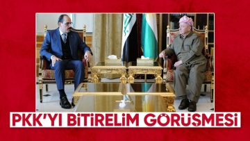 MİT Başkanı Kalın’dan Irak temasları! Mesud Barzani ile görüştü