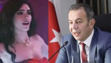 Tanju Özcan’dan Dilber’li paylaşım: Pavyon reklamı yaptı