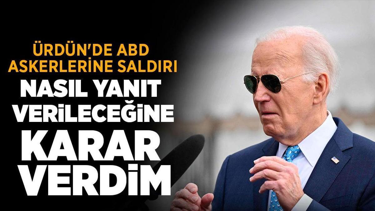 Ürdün’de 3 ABD askerinin öldürülmesi! Biden: Nasıl yanıt verileceğine karar verdim