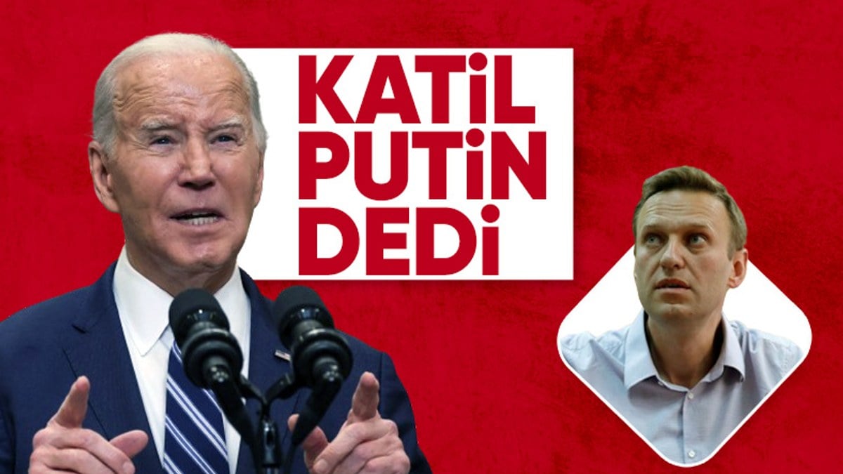 ABD Başkanı Joe Biden: Navalni’nin ölümünden Putin sorumlu