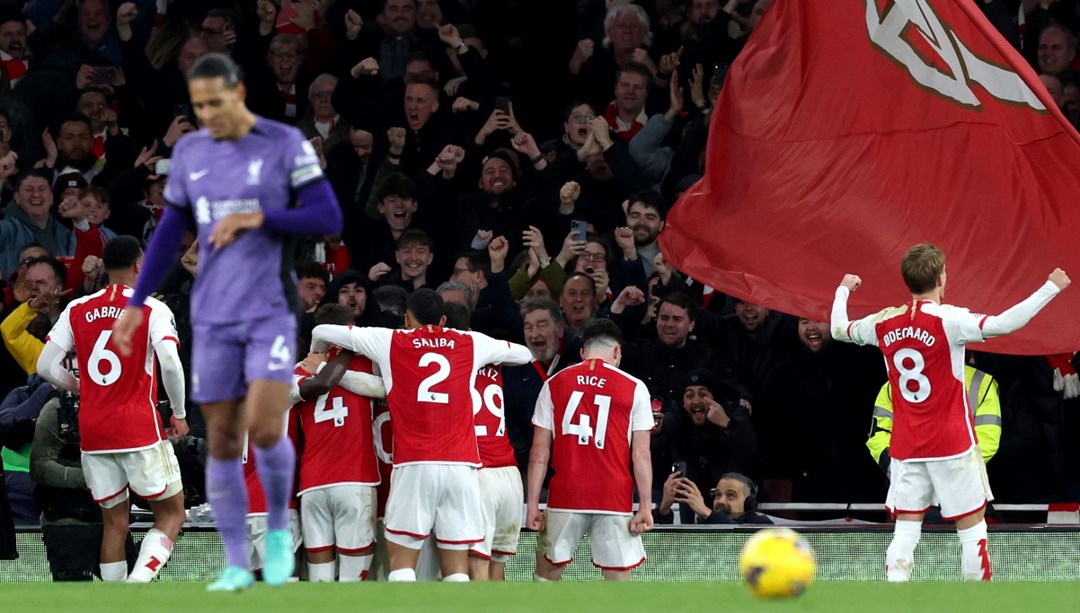 Arsenal evinde Liverpool’u 3-1 ile geçti