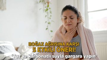 Bal, zencefil ve limondan faydalanın! Boğaz ağrısına karşı 5 etkili öneri