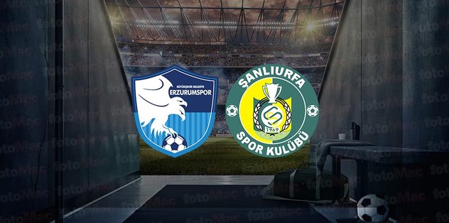 BB Erzurumspor – Şanlıurfaspor maçı ne zaman, saat kaçta ve hangi kanalda canlı yayınlanacak? | Trendyol 1. Lig