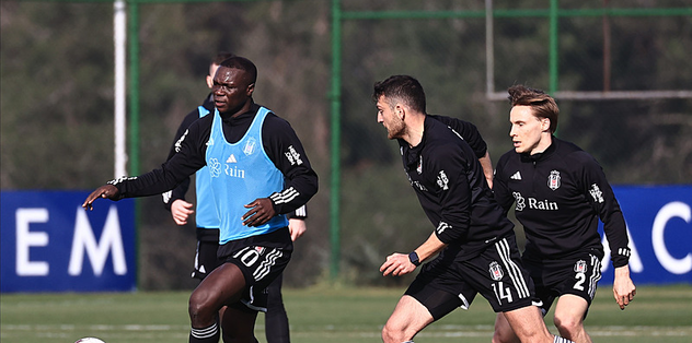 Beşiktaş Konyaspor maçı hazırlıklarını tamamladı