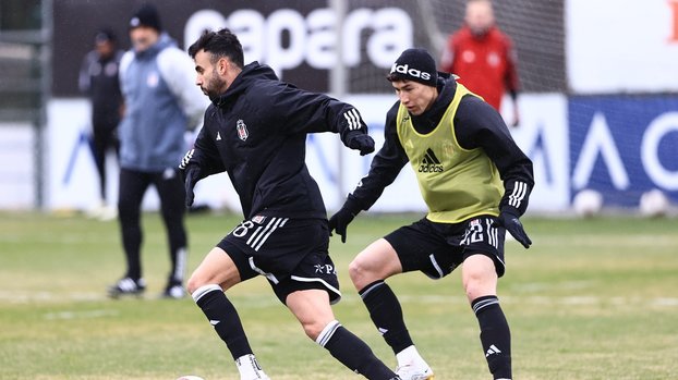 Beşiktaş Trabzonspor maçı mesaisine devam etti