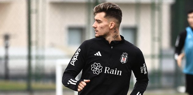 Beşiktaş’ın yeni transferleri Ernest Muçi ve Al-Musrati ilk antrenmanına çıktı!