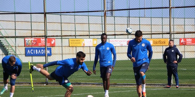 Çaykur Rizespor Samsunspor maçının hazırlıklarını sürdürüyor