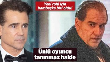 Colin Farrell, Penguen dizisi için tanınmaz hale geldi! İşte, ilk görüntüler