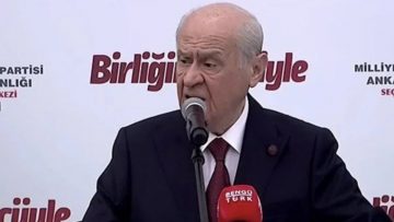 Devlet Bahçeli: CHP ile DEM’in ayrı aday çıkarması sinsi bir oyun