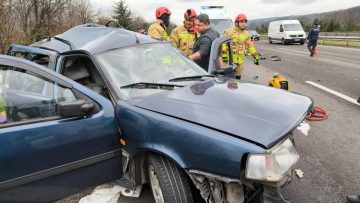 Düzce’de cip otoyolda otomobile arkadan çarptı: 2 ölü, 3 yaralı