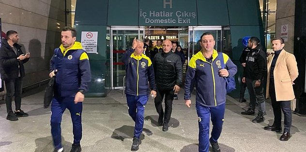 Fenerbahçe kafilesi Ankara’ya geldi