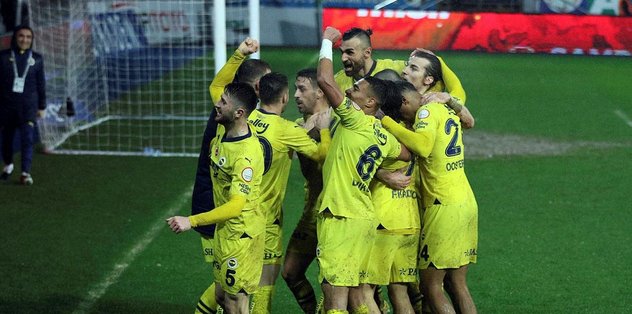 Fenerbahçe yenilmezlik serisini 15 maça çıkardı!