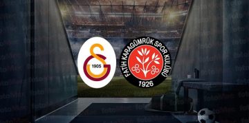 Galatasaray – Fatih Karagümrük maçı ne zaman, saat kaçta ve hangi kanalda canlı yayınlanacak? | Ziraat Türkiye Kupası