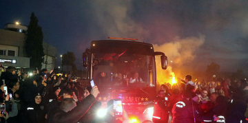 Galatasaray kafilesi Samsun’da!