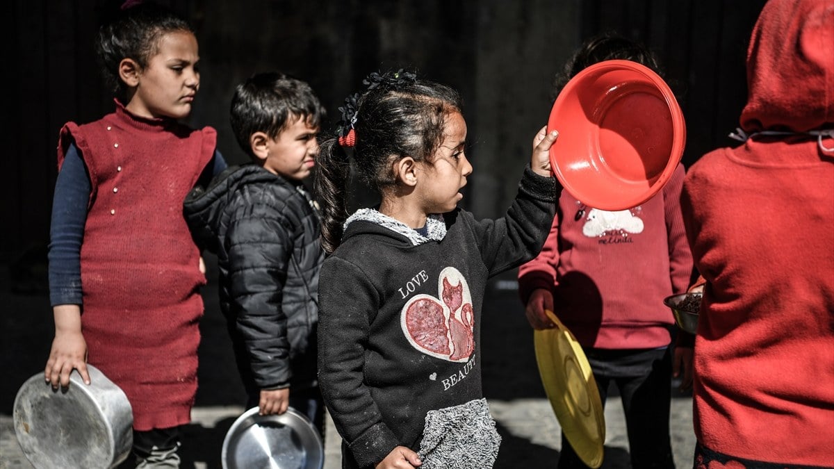 Gazze’ye gıda yardımının ulaştırılamaması halkı çaresiz bıraktı