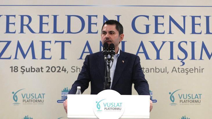 İBB başkan adayı Murat Kurum: İstanbul’umuzu gerçek kimliğine kavuşturacağız