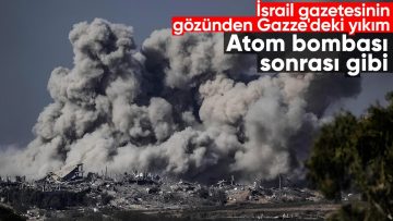 İsrail gazetesi Haaretz’den Gazze için,