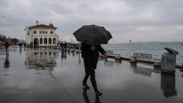 İstanbul yağışlı havanın etkisi altına giriyor