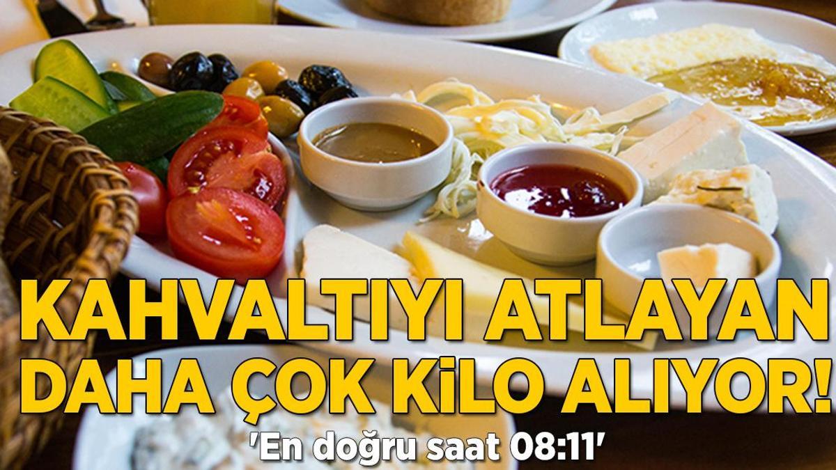 Kahvaltıyı atlayan daha çok kilo alıyor! ‘En doğru saat 08:11’