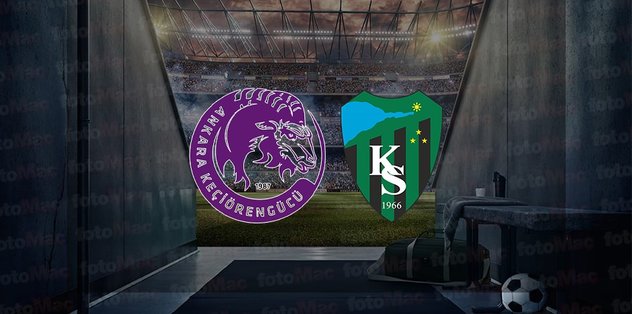 Keçiörengücü – Kocaelispor maçı ne zaman, saat kaçta ve hangi kanalda canlı yayınlanacak? | Trendyol 1. Lig