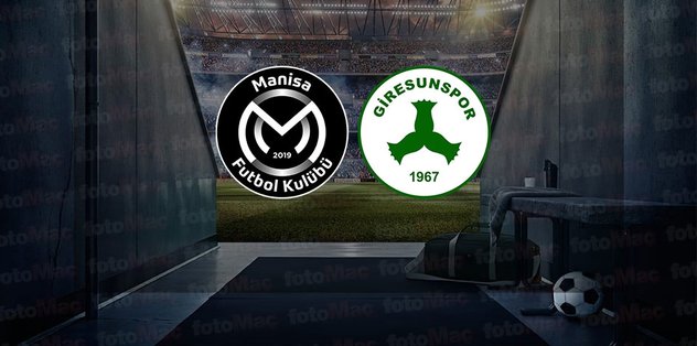 Manisa FK – Giresunspor maçı ne zaman, saat kaçta ve hangi kanalda canlı yayınlanacak? | Trendyol 1. Lig