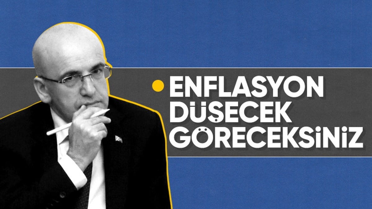 Mehmet Şimşek: Türkiye’de enflasyon düşecek