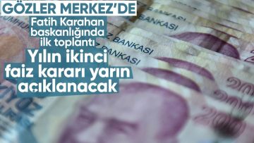 Merkez Bankası faiz kararını yarın açıklayacak