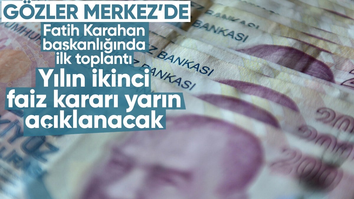 Merkez Bankası faiz kararını yarın açıklayacak