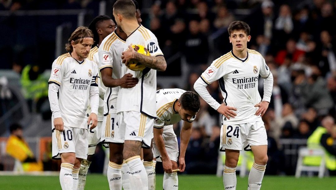 Real Madrid’in takım otobüsü kaza yaptı