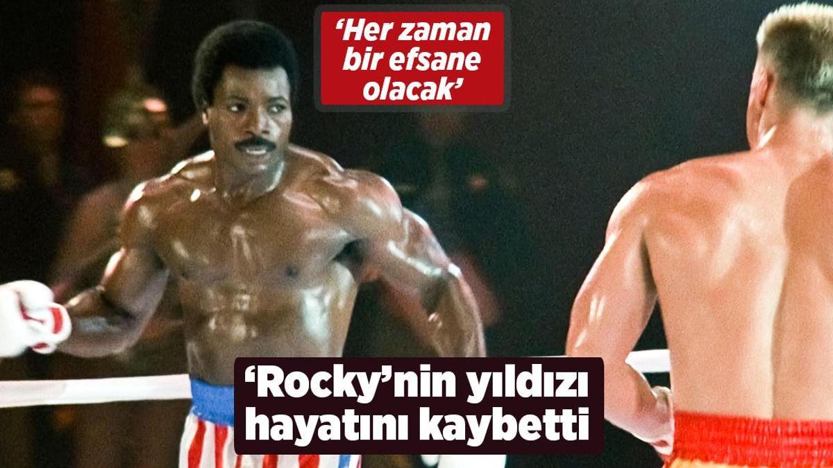 Rocky filmin ünlü yıldızı Carl Weathers hayatını kaybetti!