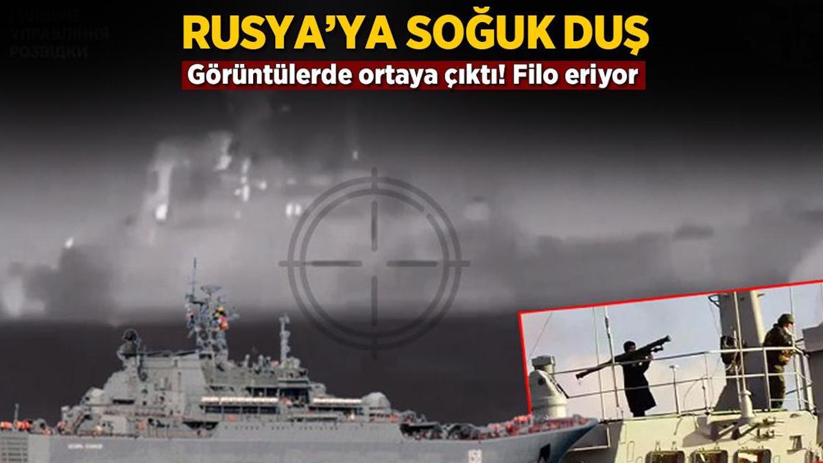 Rusya’ya soğuk duş! Filo eriyor… Bu kadar üs ve gemi nasıl vuruldu?