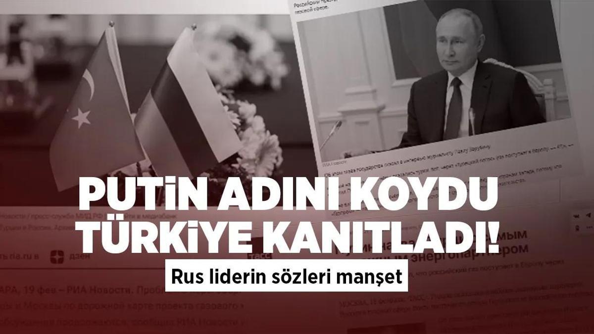 SON DAKİKA HABERİ: Rus liderin sözleri manşet! Türkiye kanıtladı!