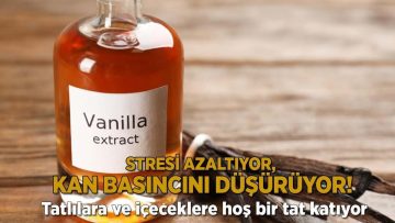 Stresi azaltıyor, kan basıncını düşürüyor! Tatlılara ve içeceklere hoş bir tat katıyor