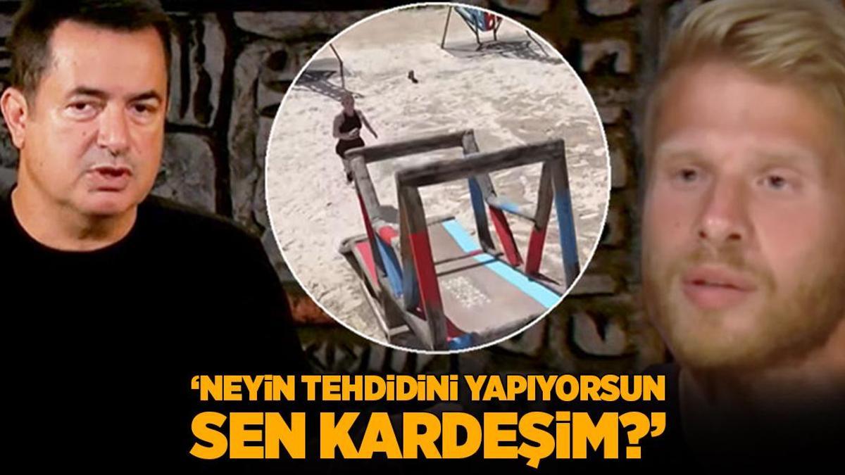 SURVİVOR HABERİ: Acun Ilıcalı’dan Yunus Emre tepkisi!  ‘Neyin tehdidini yapıyorsun sen kardeşim ya?’