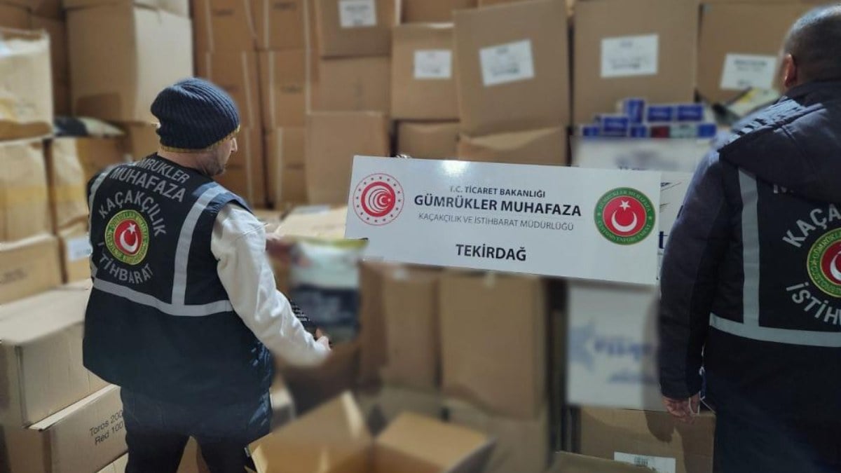 Tekirdağ’da dev kaçak sigara operasyonları: 150 milyon kamu zararı ortaya çıkarıldı