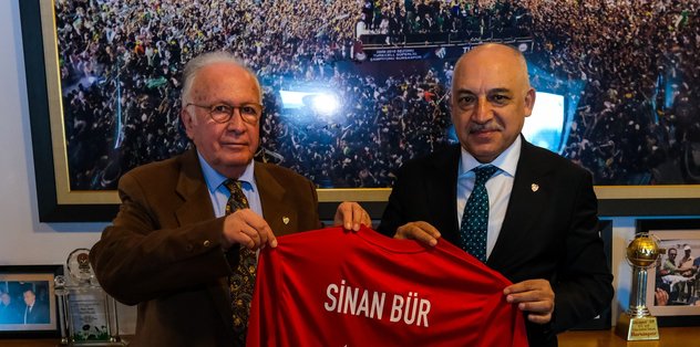 TFF Başkanı Mehmet Büyükekşi Bursaspor yönetimini ziyaret etti