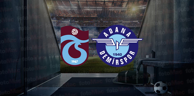 Trabzonspor – Adana Demirspor maçı CANLI ANLATIM | Süper Lig