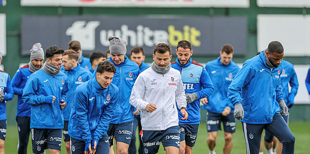 Trabzonspor Pendikspor maçı hazırlıklarını tamamladı