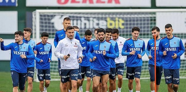 Trabzonspor’un Siltaş Yapı Pendikspor maçı hazırlıkları sürüyor!