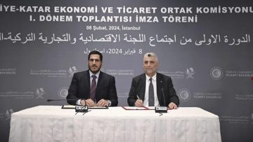 Türkiye ile Katar arasında ticaret protokolü: 10 milyar dolarlık yatırım