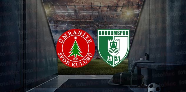 Ümraniyespor – Bodrum FK maçı ne zaman, saat kaçta ve hangi kanalda canlı yayınlanacak? | Trendyol 1. Lig