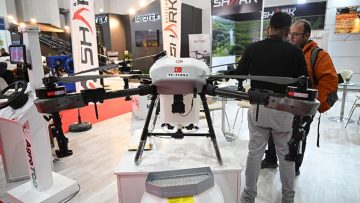 Yerli zirai drone, katıldığı ilk fuarda yurt dışından ilgi gördü