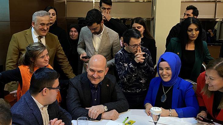 Bakan Soylu Ankara’da vatandaşlar ile bir araya geldi: Bu özel çocuklar bizim ülkemizin özel çocukları