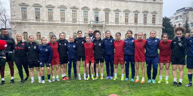 Beşiktaş, Fenerbahçe ve Galatasaray genç kadın futbol takımları “Women in Sports” etkinliği ile bir araya geldi