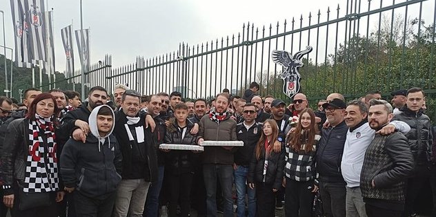 Beşiktaş taraftarında takıma derbi motivasyonu!