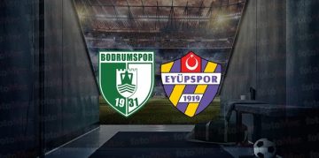 Bodrum FK – Eyüpspor maçı ne zaman, saat kaçta ve hangi kanalda canlı yayınlanacak? | Trendyol 1. Lig