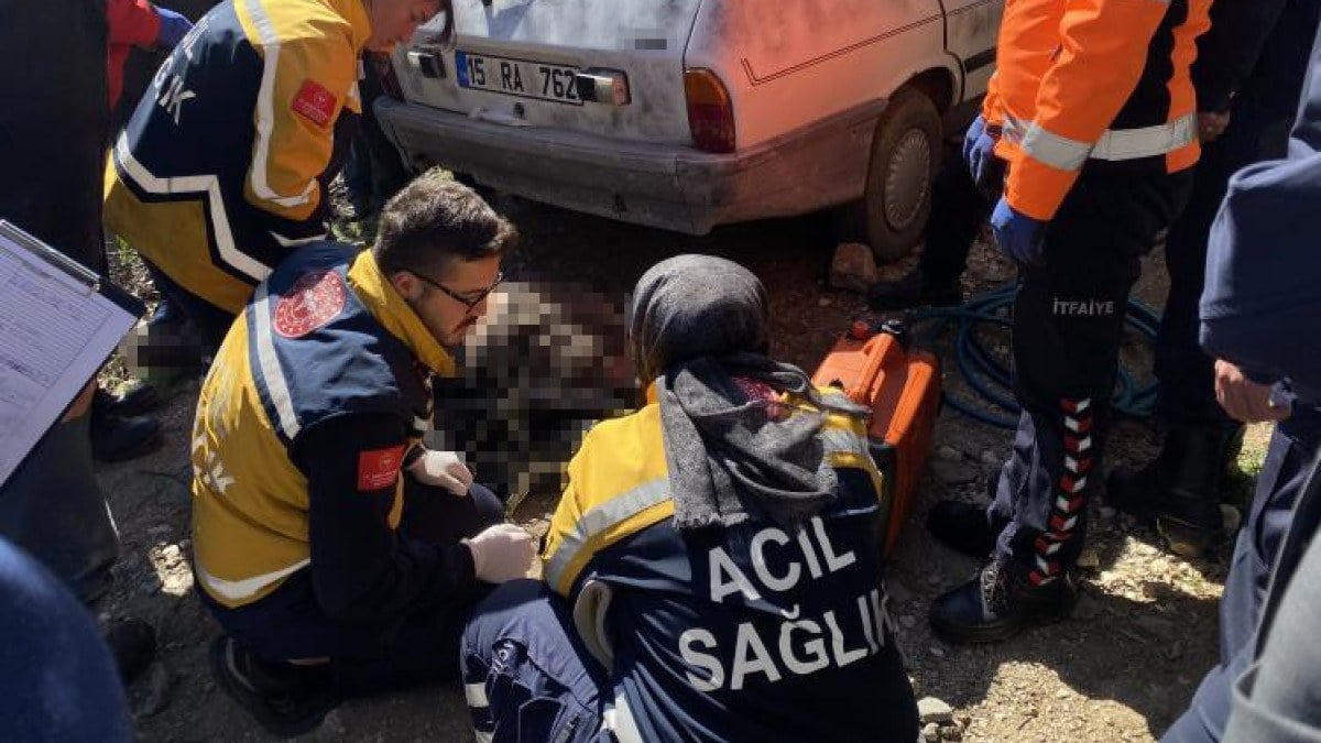 Burdur’da tekerin arkasına taş koymak isterken araç hareket etti: Hayatını kaybetti