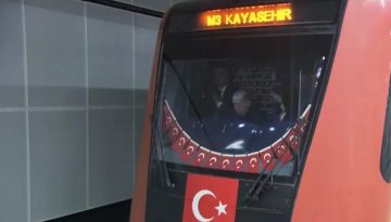 Cumhurbaşkanı Erdoğan, Kirazlı Metro Hattı’nın açılışında test sürüşü yaptı