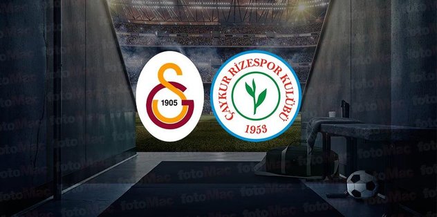 Galatasaray – Rizespor maçı HANGİ KANALDA? Galatasaray maçı ne zaman, saat kaçta? | Trendyol Süper Lig